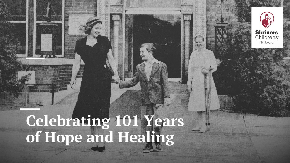 Shriners Children’s St. Louis (@shrinersstlouis) on Twitter photo We're celebrating 101 years of hope and healing! 🎉
Shriners Children's St. Louis opened its doors on April 8, 1924. The 120-bed facility was the sixth orthopedic hospital opened in the Shriners healthcare system.
#ShrinersChildrens #PediatricOrthopedics <a href="/shrinershosp/">Shriners Children's</a> We're celebrating 101 years of hope and healing! 🎉
Shriners Children's St. Louis opened its doors on April 8, 1924. The 120-bed facility was the sixth orthopedic hospital opened in the Shriners healthcare system.
#ShrinersChildrens #PediatricOrthopedics <a href="/shrinershosp/">Shriners Children's</a>