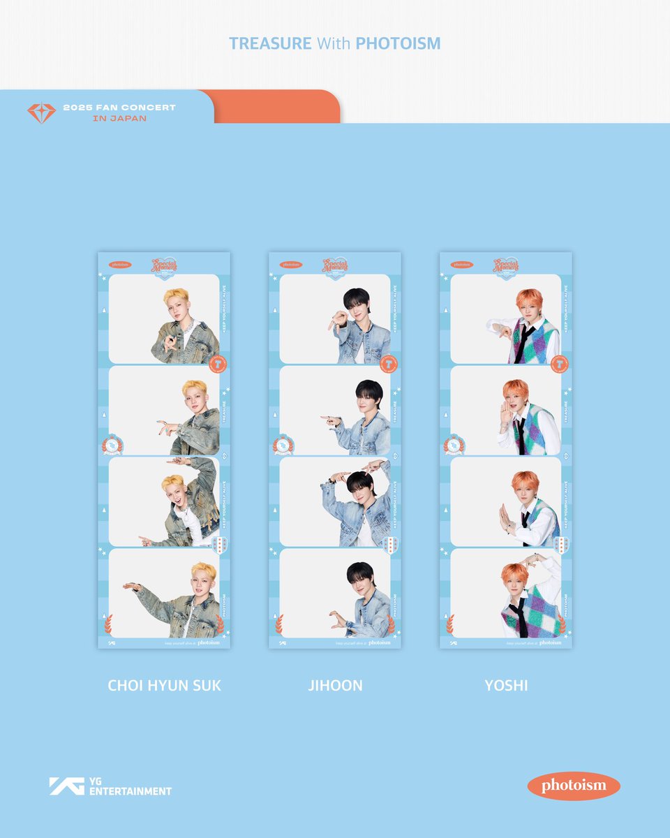 PHOTOISM X TREASURE ARTIST FRAME OPEN ! 『2025 TREASURE FAN