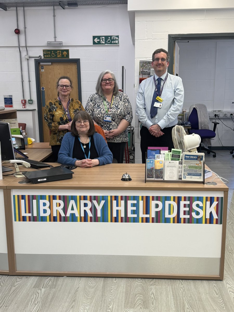 Happy National Library Workers Day 📚
Today we would like to celebrate our amazing and dedicated Library staff! 😃
Thank you for all the support and guidance your give our staff and students studying here at George Eliot Hospital🌟  
#NationalLibraryWorkersDay #GEHLibrary