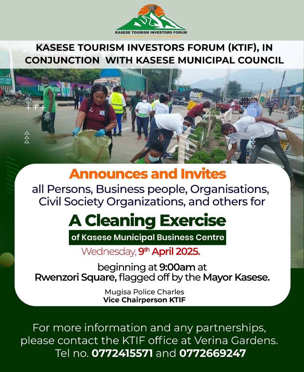 ThelujiFestival's tweet photo. A Green, Clean &amp; Plastic Free Destination is key in our move to develop a world class, sustainable &amp; attractive tourism destination.

We are grateful to Kasese Hospital for their contribution of 10boxes of latex gloves to help in the cleaning campaign.
#RwenzoriThelujiFestival25 https://t.co/uNDmEInz1F