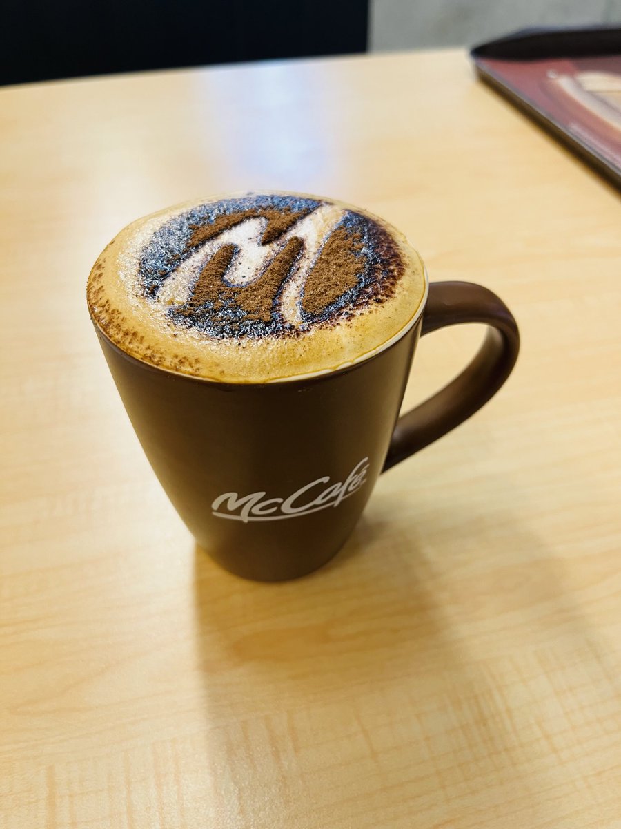 Super refreshing, very good coffee ☕️ ⁦<a href="/mcdonaldsindia/">McDonald's India</a>⁩.