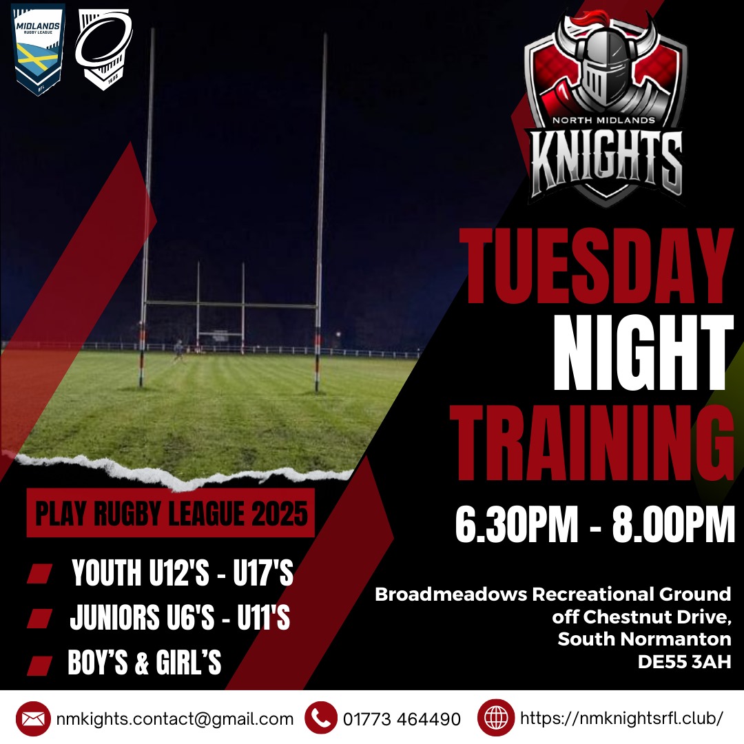 North Midlands Knights (@nmknightsrl) on Twitter photo 