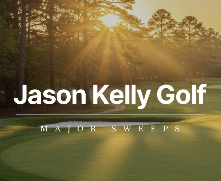 This week’s Masters Sweep is online and open for entries at jasonkellygolf.com
Pick 6 players, lowest score wins. 
#themasters #majorsweeps #augusta #golf