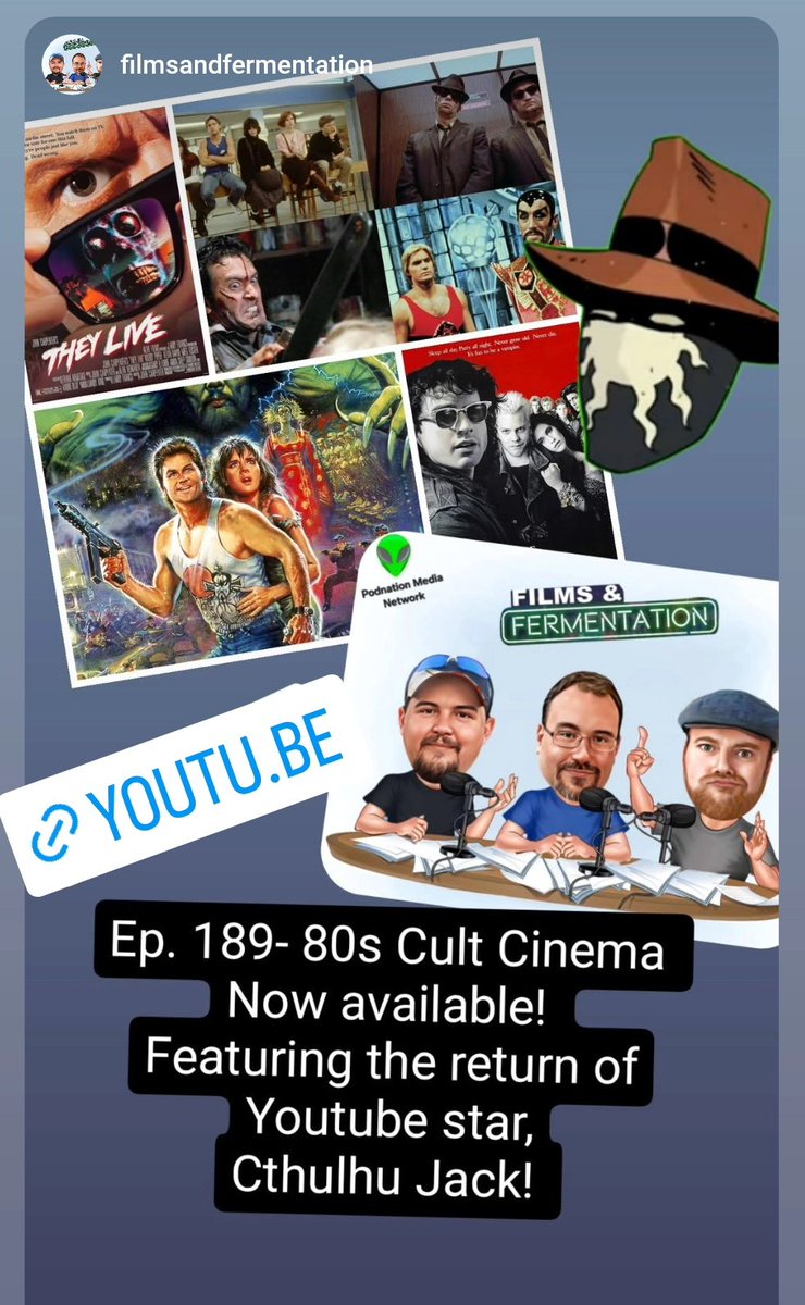 FilmsandFermentation (@filmsferment) on Twitter photo youtu.be/S9S_spWS38o?si…
#podnation #beer #movies #comedy #YouTube #podcasts #Cthulhu #cthulujack #cultmovies <a href="/PodNationPods/">PodNation</a> <a href="/PodnationTv/">PodNation TV</a> <a href="/Cthulhu_Jack/">Cthulhu Jack</a> youtu.be/S9S_spWS38o?si…
#podnation #beer #movies #comedy #YouTube #podcasts #Cthulhu #cthulujack #cultmovies <a href="/PodNationPods/">PodNation</a> <a href="/PodnationTv/">PodNation TV</a> <a href="/Cthulhu_Jack/">Cthulhu Jack</a>