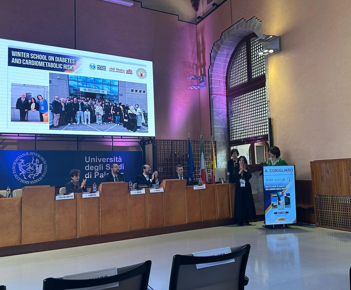 ATeNCenter's tweet photo. È terminata la Winter School on Diabetes and Cardiometabolic Risk.
ATeN Center ha ospitato i visitatori all’interno dei laboratori. 
Dopo la visita è stato previsto un momento seminariale.

Per maggiori info:
https://t.co/IzZrSaWd8m

#ATeNCenter #UniPa https://t.co/vVUtbjK73N