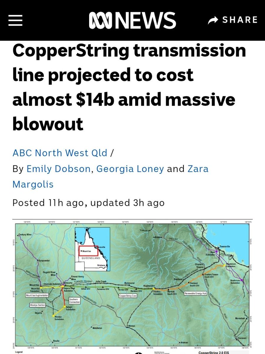 For the ABC, a nearly 8× nuclear power project cost increase would be more than enough justification to line up endless commentary demanding immediate abandonment.
