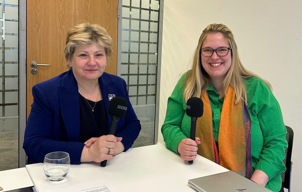 A joy to interview <a href="/EmilyThornberry/">Emily Thornberry</a> for ‘Parliamentary Conversations in the Commonwealth’, a podcast by the Commonwealth Parliamentary Association. 

We talk all things foreign affairs, challenges and opportunities for the UK in 2025, and women in politics. Episode coming soon!