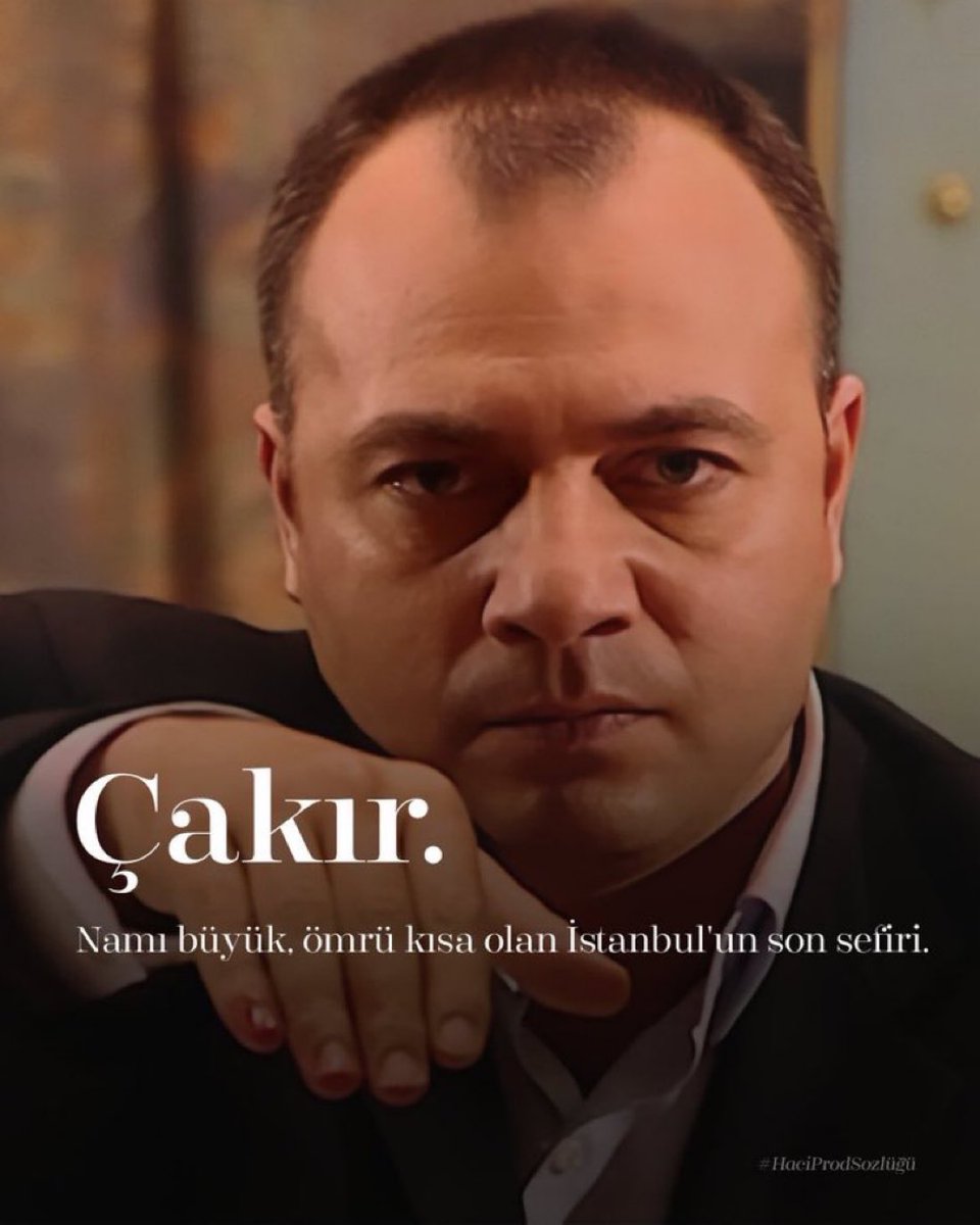 İSTANBULUN SON SEFİRİ!

#SüleymanÇakır