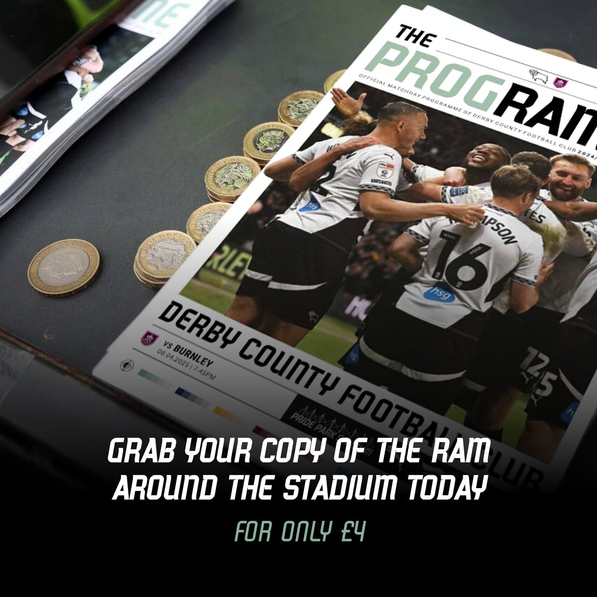 dcfcofficial's tweet photo. Fans' Matchday Guide: Burnley (H) 🗺️

Tap below for everything you need to know if you're joining us at Pride Park Stadium tonight. 👊