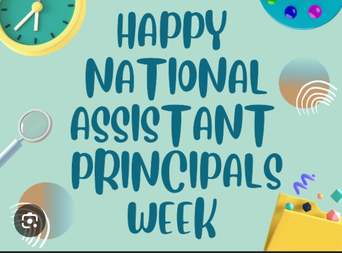 This is national assistant principal’s week. Thank you to Mr. Hicks and <a href="/TigerQuinones/">Hector Quinones</a> for all of the hard work they do for our Tigers!