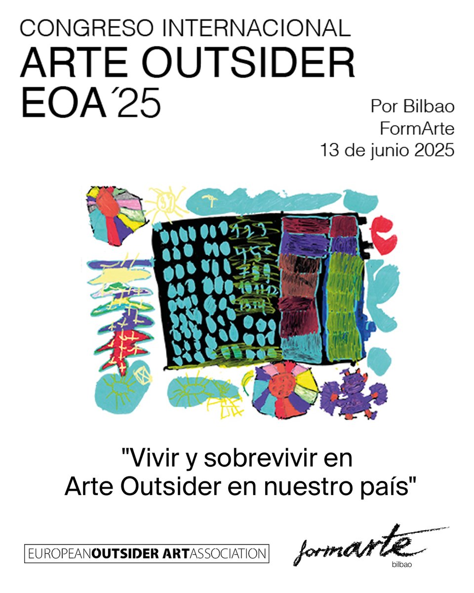 🎉 El Congreso Internacional de Arte Outsider llega por primera vez y nos hace muchísima ilusión anunciar que el próximo 13 de junio del '25, seremos la sede de este evento.
🎟️ Entradas ya a la venta; CONGRESO INTERNACIONAL DE ARTE OUTSIDER 2025 EOA | NAHIARTE FACTORY S.L.