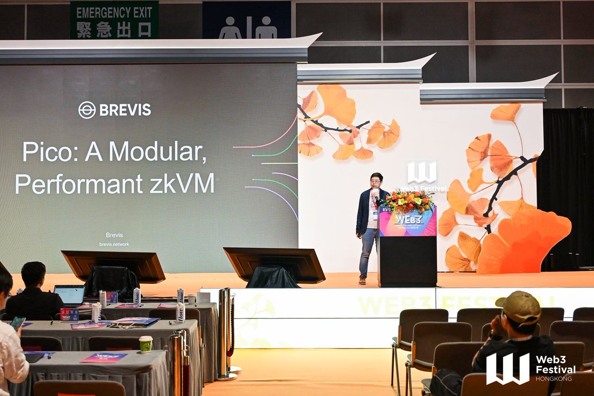 DRK_Lab's tweet image. 🎓Michael, Co-Founder of Brevis @brevis_zk, is giving a speech on "Pico: A Modular, Performant zkVM" at #WSC2025.
🗓️Apr 8, 2025 | 09:30-17:30
📍STAGE 2, HK WEB3 FESTIVAL
🔗Livestream: youtube.com/watch?v=PG5fw6…
#WSC2025 #Web3Festival #HK