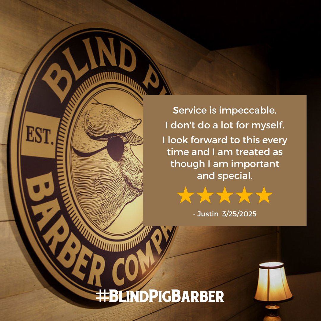 Do something special for yourself and book today online or by phone; you'll be happy you did. Walk-ins welcome when available.

#barbershop #BlindPigBarber #PortlandMaine #OldPortMaine