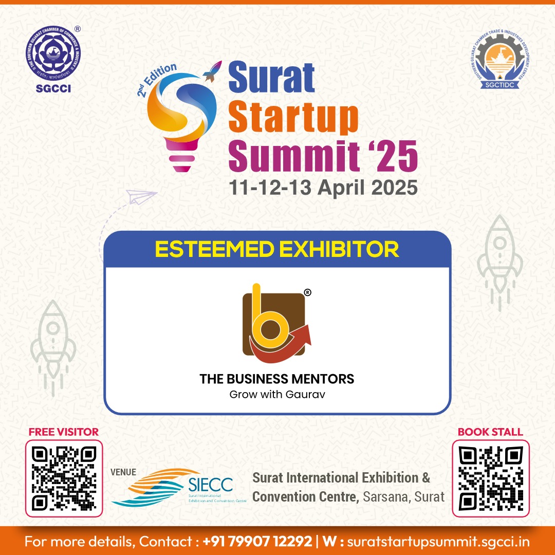 TBMB2B's tweet photo. 📍 Visit Us At: Stall no. 117
📅 Date: 11th to 13th April, 2025
🕒 Time: 10 AM to 7 PM
📍 Venue: [SIECC, Sarsana, Surat]
Come meet our team, explore our Training &amp; Business Consulting services, and discover how we can help take your organization to the next level! 💼🚀 https://t.co/67p2eLd0UP
