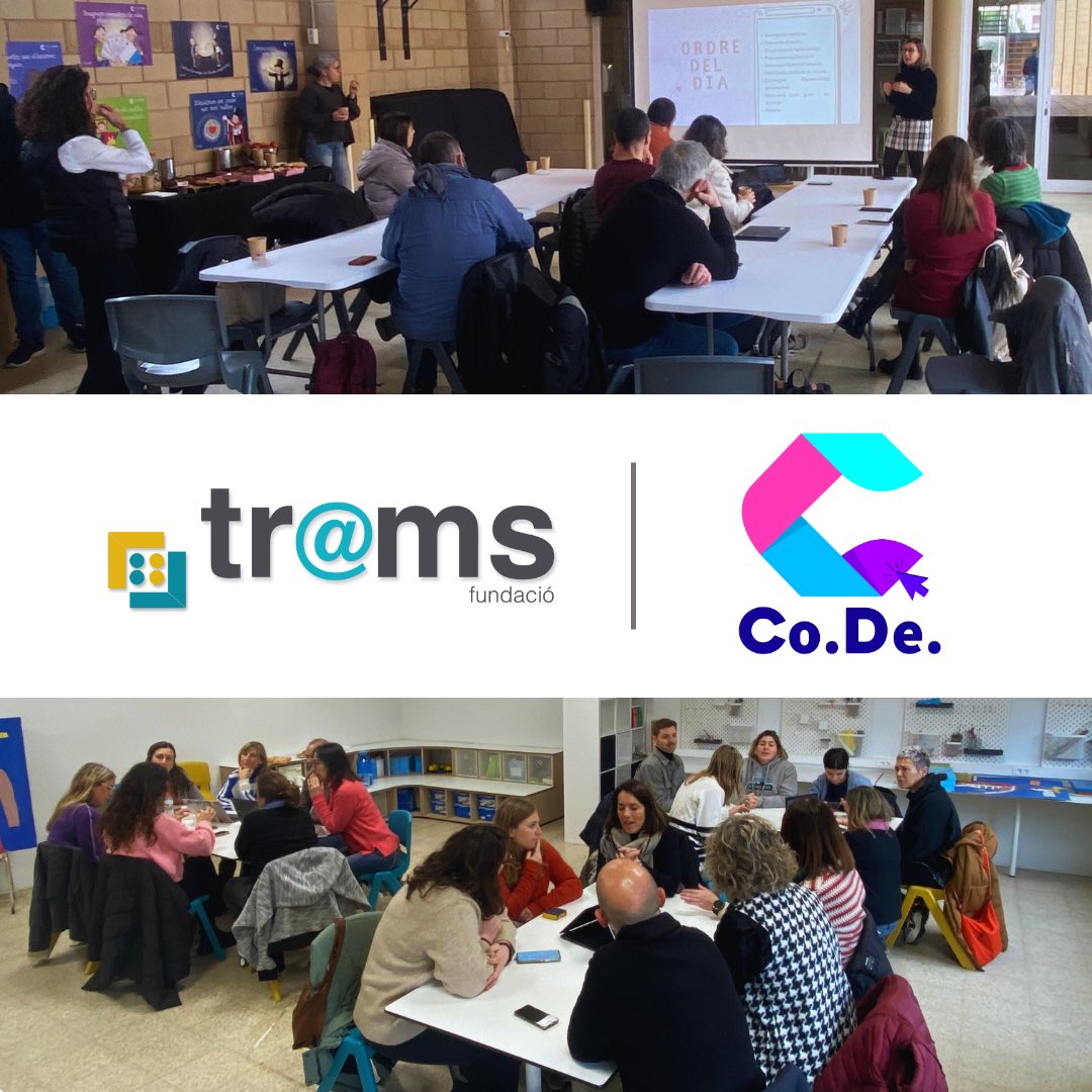 Darrerament hem presentat el projecte Co.De a les reunions de coordinació pedagògica i als grups de treball de les escoles associades, compartint l’objectiu d’introduir el co-disseny de l’aprenentatge com a eina per repensar l’educació. code-eduproject.eu