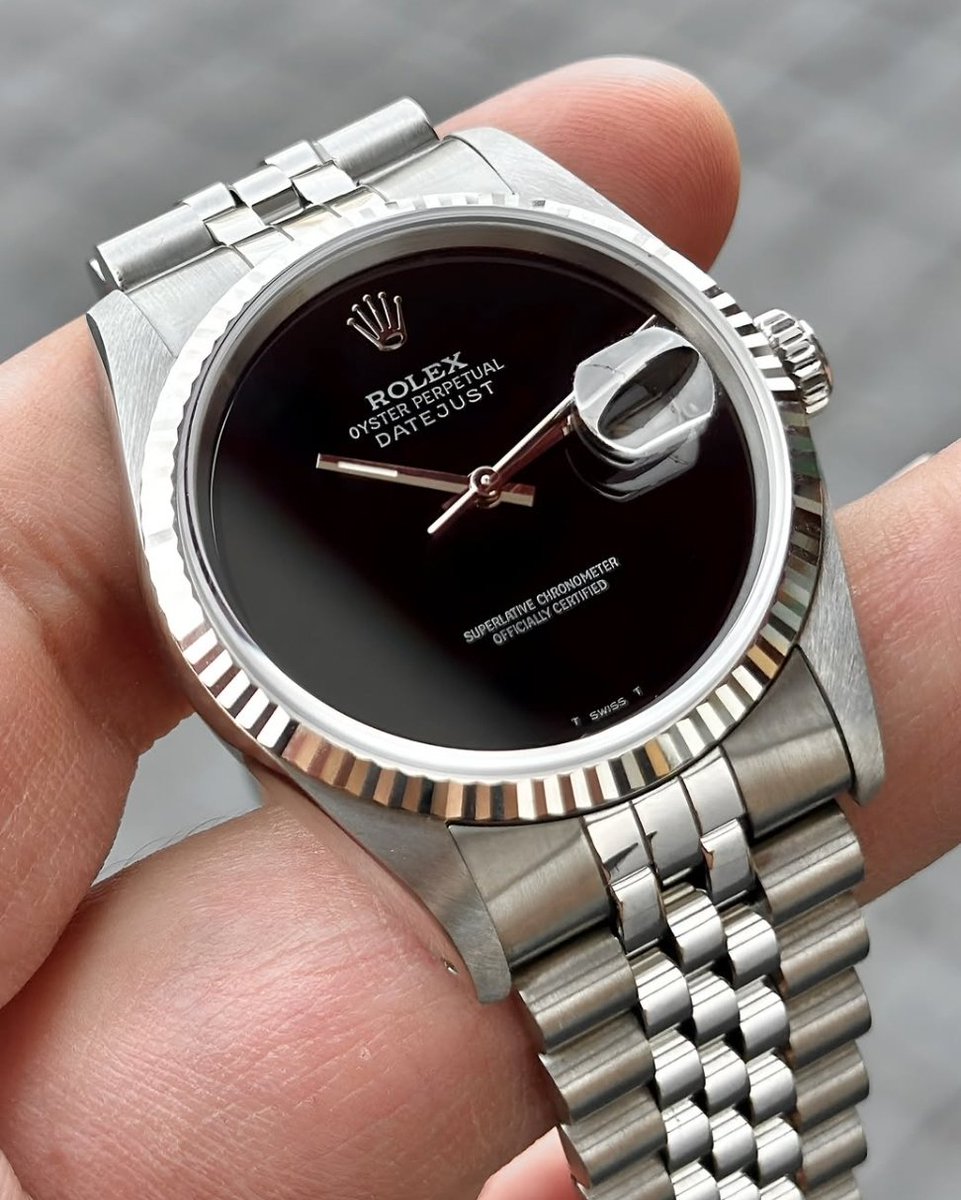 Rolex Datejust 36mm Ref. 16234 Onyx Dial ♠️