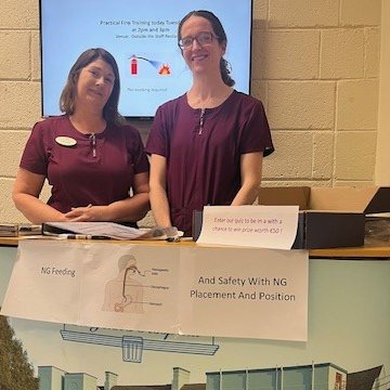 StJohnsHospLmk's tweet photo. Our Dietetics Department launching & providing education to staff on @StJohnsHospLmk new NG Feeding Policy
@trust_indi #NG #safefeeding #patientnutrition