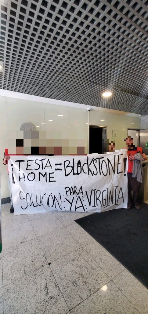 OViviendaTetuan's tweet photo. Exigimos soluciones para Virginia ya!!📣📣

Nuestra compañera Virginia lleva 7 años goteras en su piso. 7 años que lleva #TestaHome (propiedad de Blackstone) y #AVS (@ComunidadMadrid) pasandose la pelota sin hacerse cargo de sus responsabilidades. https://t.co/lVpTgOHRtX