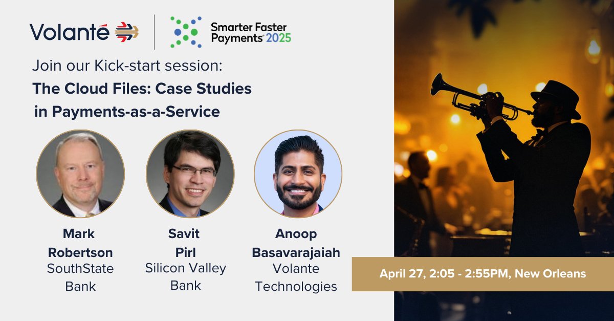 Join our panel at #SmarterFasterPayments: The Cloud Files – Case Studies in Payments-as-a-Service
📅 Apr 27 | 🕑 2:05 PM
Hear from top banks on ISO 20022, real-time payments &amp; PaaS success.
Book a meeting with us to connect with us on these topics 👉 eu1.hubs.ly/H0j5Dnp0
