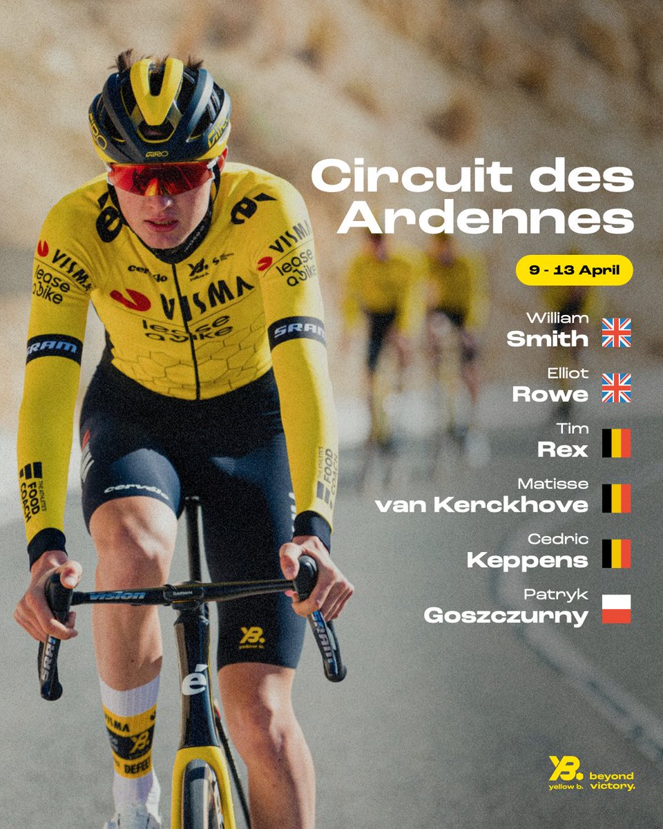 🇫🇷 #CircuitdesArdennes

Our riders racing this week in the French Ardennes! 🐝