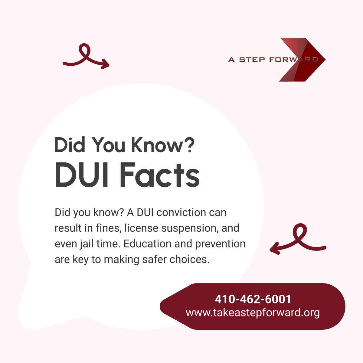 astepforwardi's tweet photo. Avoid DUI consequences—know the risks and make responsible choices. Prevention starts with awareness.

#BaltimoreMD #NonProfitOrganization #DUIAwareness https://t.co/xoiQImX3AQ