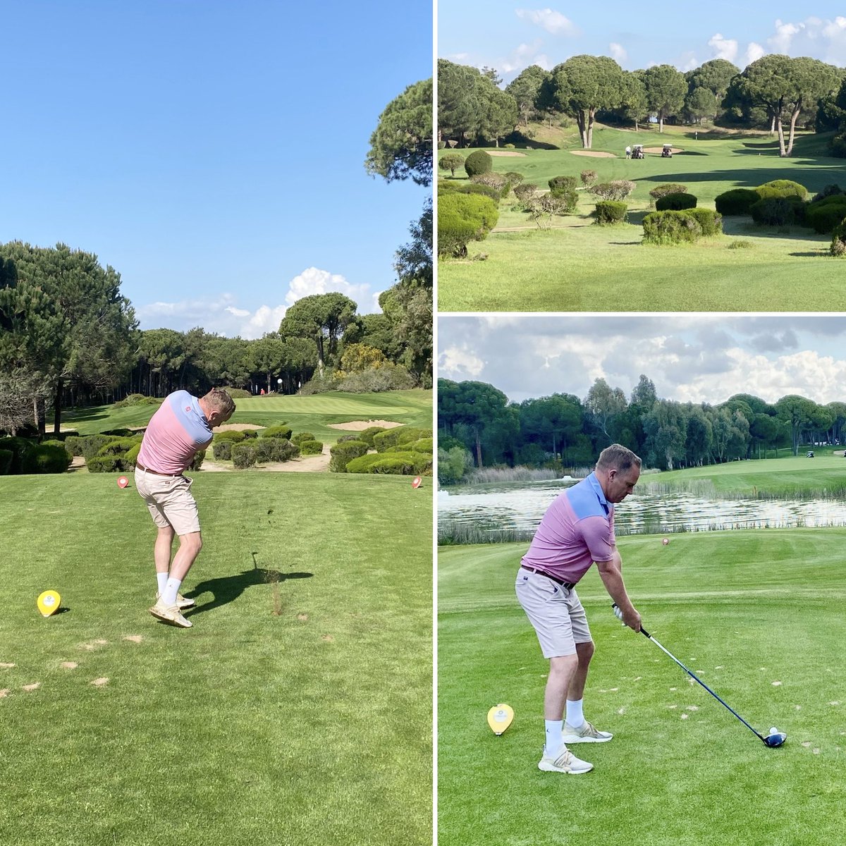 First game of golf in 🇹🇷.  Cornelia GC (Faldo) was in 👌 condition.