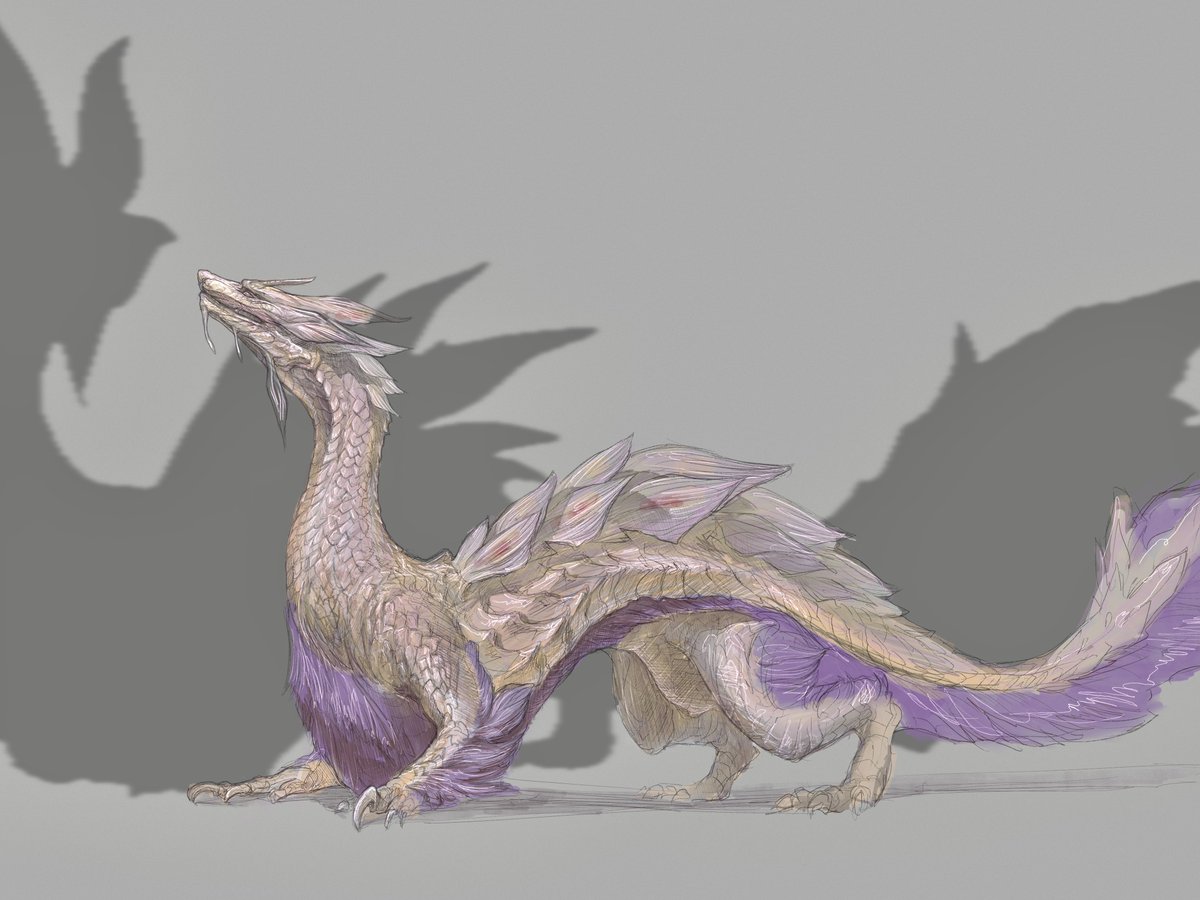 タマミツネ 雌個体
想像して描いてみました
#モンハンワイルズ  #タマミツネ