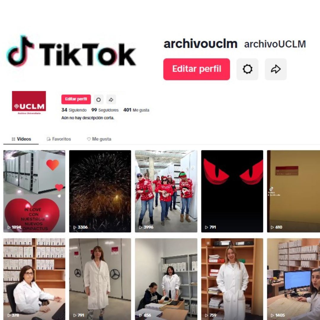 ArchivoUCLM's tweet image. Día 20 de #Archive30 @ARAScot 
🎉#juegosydiversión #funandgames
Sí, somos archiveras.
🗃️ Organizamos, conservamos, describimos...
🎬 ¡Y también nos lo pasamos en grande en #TikTok!
Entre transferencias y expedientes, siempre hay espacio para una sonrisa y un baile
#archivouclm
