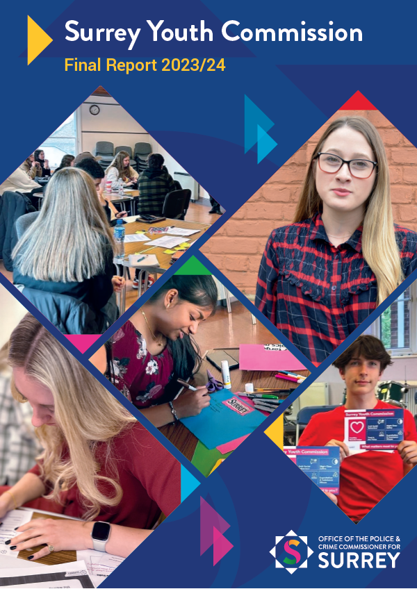 Surrey PCC (@surreypcc) on Twitter photo 🌱 We are very proud to have launched the Surrey Youth Commission under the direction of Deputy Commissioner <a href="/ellie_vt/">Ellie Vesey-Thompson</a>.
Members consult with their peers to provide a list of crime and policing recommendations.
You can read their new report here 👇
surrey-pcc.gov.uk/funding/surrey… 🌱 We are very proud to have launched the Surrey Youth Commission under the direction of Deputy Commissioner <a href="/ellie_vt/">Ellie Vesey-Thompson</a>.
Members consult with their peers to provide a list of crime and policing recommendations.
You can read their new report here 👇
surrey-pcc.gov.uk/funding/surrey…