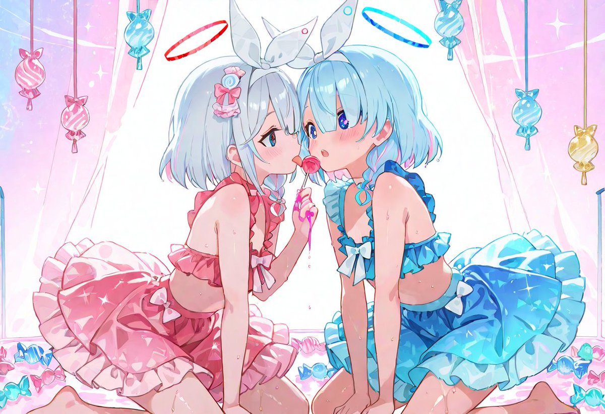 yumAIji's tweet photo. Sensei gave Plana and Arona only one lolipop, but it's fine, they can share it for now and they'll surely have an other one later on ππ©Άπ©·π©΅π¬
#Forge_SD #BlueArchive https://t.co/OILb7XTAQf