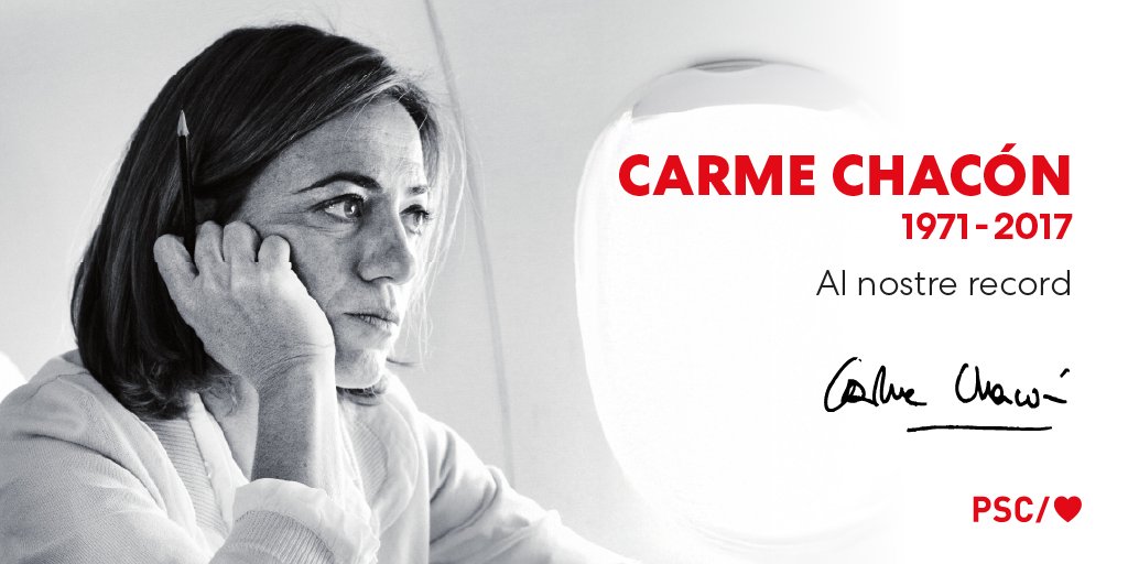 socialistes_cat's tweet photo. Avui fa vuit anys que ens va deixar la Carme Chacón. Una dona valenta, compromesa i pionera, que va obrir portes i va inspirar generacions.

La seva veu i el seu exemple continuen vius en la lluita per una política més justa, més feminista i més valenta. Sempre amb tu, Carme. 🌹 https://t.co/mkTVJ24S4U