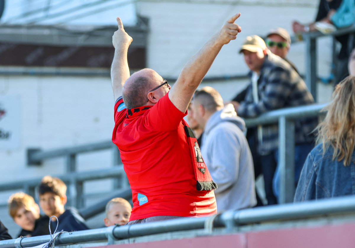 LewesFCMen's tweet photo. On Saturday, the passion on the pitch was matched by the fire in the stands 🔥
Our boys gave it everything, and you—our incredible fans—lifted them every step of the way.
This is more than football. This is Lewes. ❤️🖤
#COYR #LewesFC #WeAreLewes https://t.co/HTbNI0N3Op