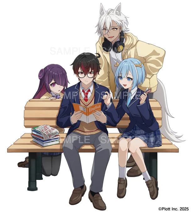 混血のカレコレ様×Gakken様のコラボ参考書「カレコレと学ぶ中学英語」「カレコレと学ぶ中学数学」こちらの表紙イラストを担当させていただきました!全国の書店・ECサイトにて発売中です。よろしくお願いいたします!#カレコレ 