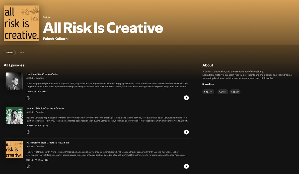 _tvisha_'s tweet photo. Hooked to @ABiggerSpalash's podcast lately - it's sharp, super engaging, very high quality content and really well done. If you like brain food that doesn’t feel like homework, give this one a listen! 🎧 https://t.co/T5gAutnZpP