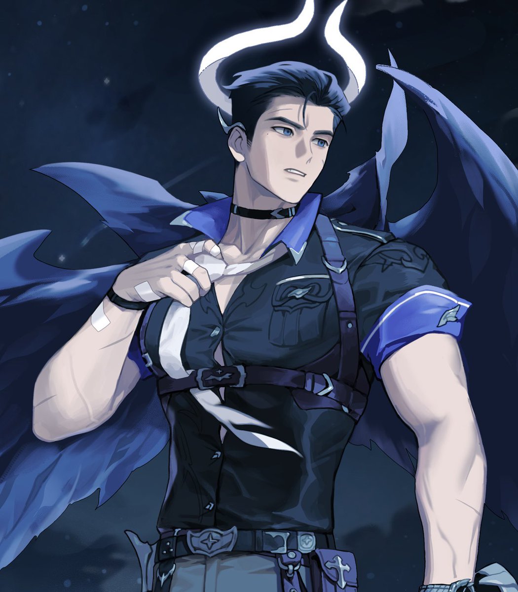 KYUSIII's tweet photo. Dark Angel🪽
#OC #illust #イラスト https://t.co/NKsZEJHbxx