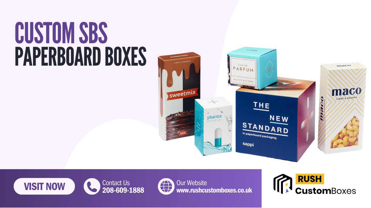 Rushcustomboxuk's tweet image. Sleek. Strong. Totally on-brand. Our custom SBS paperboard boxes are made for businesses that want packaging that reflects their quality. Let’s bring your packaging to life.

#CustomSBSBoxes #PaperboardBoxes #RetailBoxes #CustomBoxesUK #UKPackaging #UKBusiness