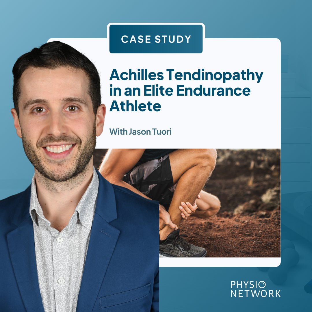 Physio Network (@physionetwork) on Twitter photo 👟 Achilles tendinopathies can be nasty injuries that hold runners back.
🍿 Watch as expert <a href="/JasonTuoriPT/">Jason Tuori</a> takes us through a real-life case with an elite endurance athlete.
🤝 Step into the clinic—watch a real patient case with a FREE-TRIAL!
🔗 physio.network/casestudies--f… 👟 Achilles tendinopathies can be nasty injuries that hold runners back.
🍿 Watch as expert <a href="/JasonTuoriPT/">Jason Tuori</a> takes us through a real-life case with an elite endurance athlete.
🤝 Step into the clinic—watch a real patient case with a FREE-TRIAL!
🔗 physio.network/casestudies--f…