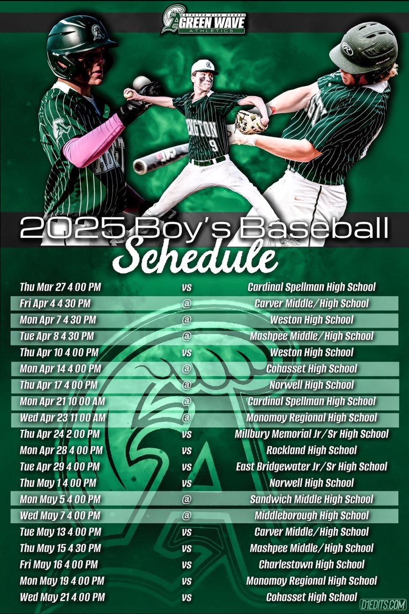 Green Wave Boys Baseball tweet media