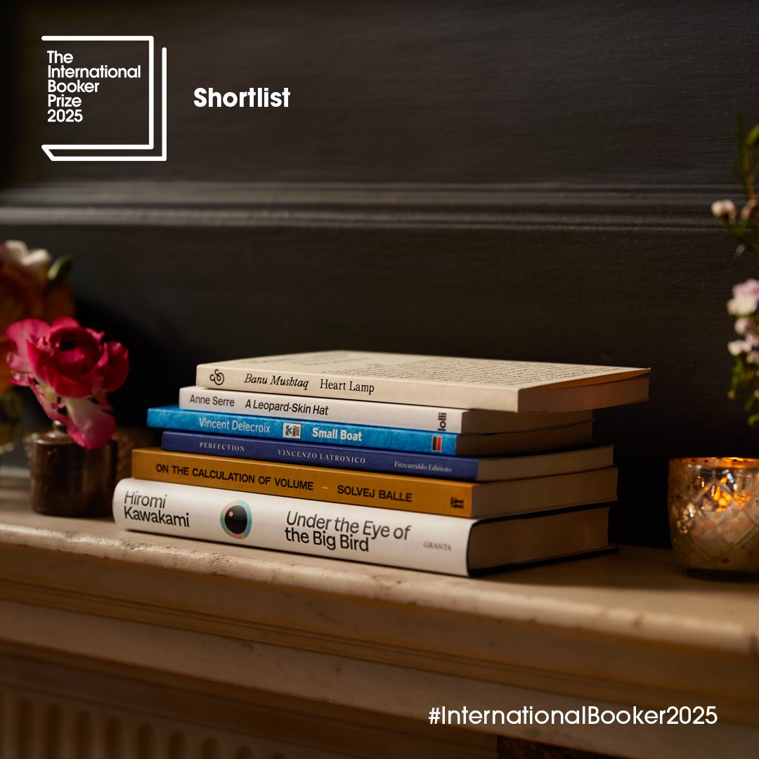 Waterstones (@waterstones) on Twitter photo Just announced, the shortlist for the 2025 International Booker Prize!
From a beguiling meditation on the ways we inhabit time to a masterful slice of dystopian fiction, discover the final six here: waterstones.com/category/cultu⦠<a href="/TheBookerPrizes/">The Booker Prizes</a> Just announced, the shortlist for the 2025 International Booker Prize!
From a beguiling meditation on the ways we inhabit time to a masterful slice of dystopian fiction, discover the final six here: waterstones.com/category/cultu⦠<a href="/TheBookerPrizes/">The Booker Prizes</a>