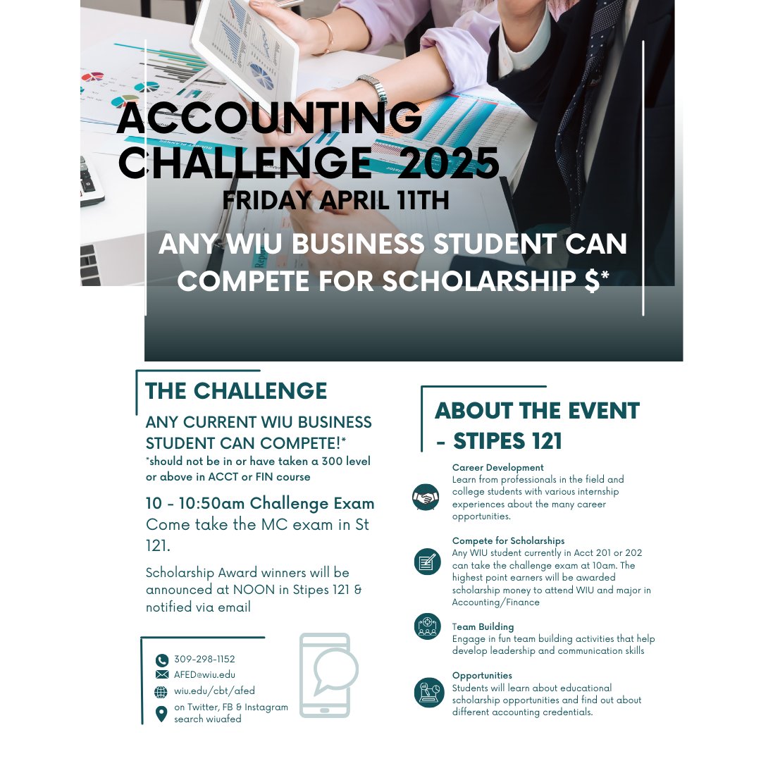 WIU AFED tweet media