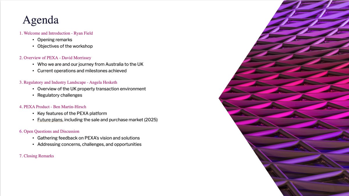 🙌  A big thank you to our clients and to PEXA for joining us in today's conversation.

Redbrick is a product of true collaboration. Client feedback isn’t just welcome, it’s essential. It’s how we build better tools, solve bigger problems, and keep improving. 🏡