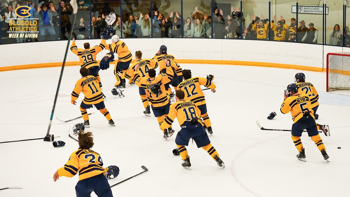 It's Blugold Athletics' Week of Giving! 

If you'd like to support our Blugolds, consider making a donation today!

🔗 impact.uwec.edu/project/45678