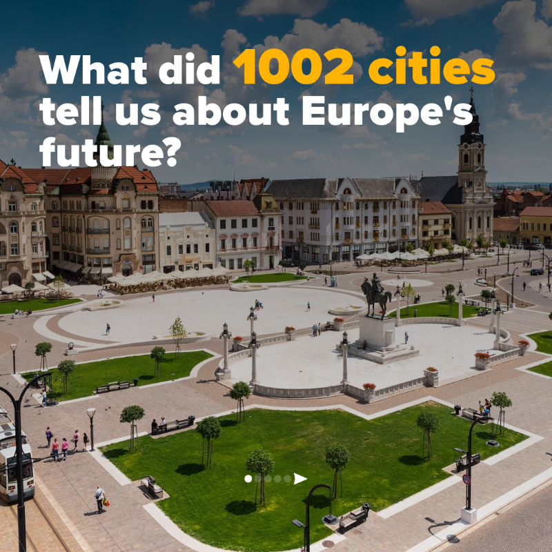 EIB's tweet photo. Europe’s cities are ready to invest in climate &amp; housing — but financing &amp; red tape stand in the way.

Our 2024–25 Municipalities Survey:
• Over 50% plan to boost climate &amp; social infrastructure
• 83% rely on EU grants
• 2 in 3 face funding challenges
➡️https://t.co/qvDxEIJCZm