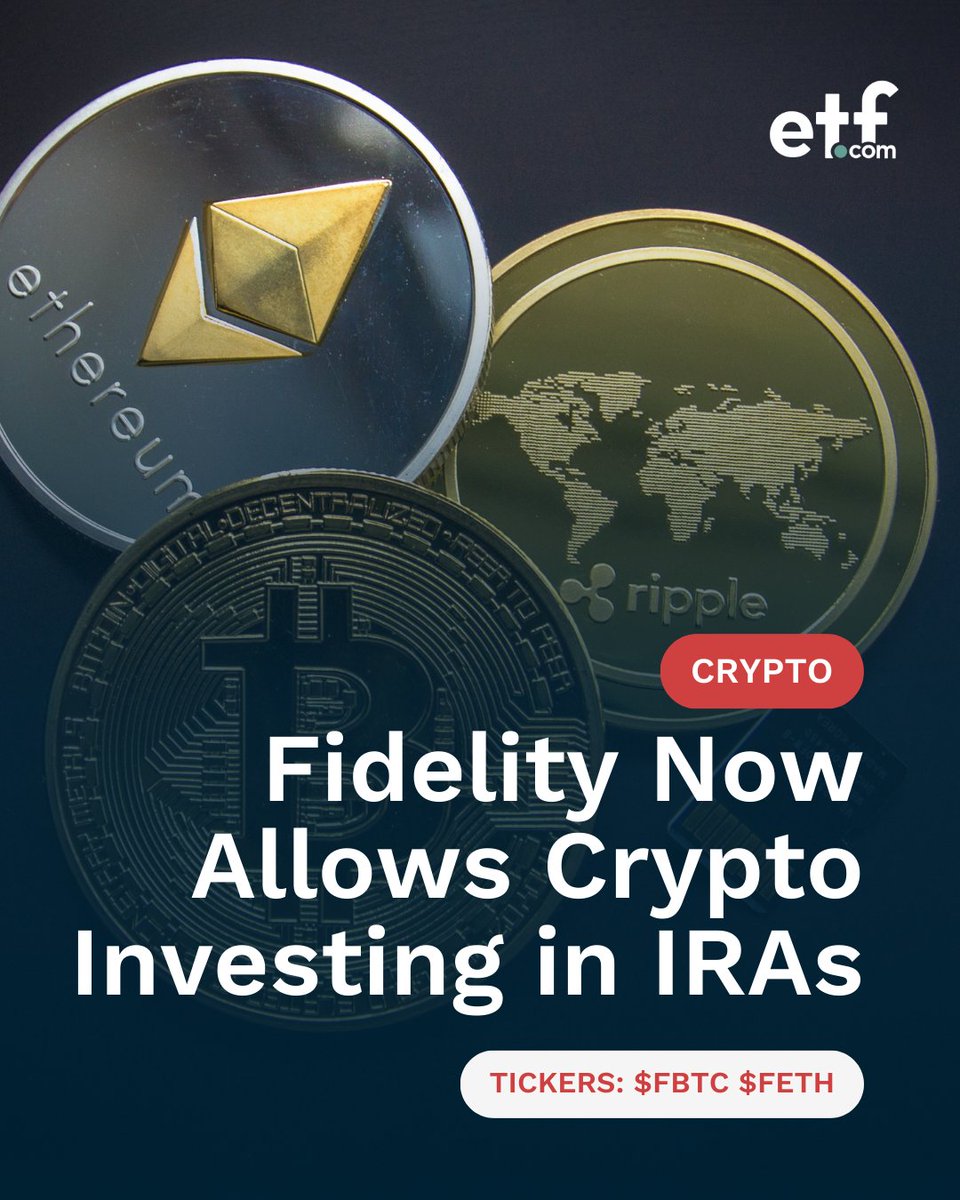 Fidelity Investments quietly launched Crypto for IRAs last week, allowing  investors to trade Bitcoin, Ether, and Litecoin in tax-advantaged  retirement accounts as part of its growing digital assets push amid rising