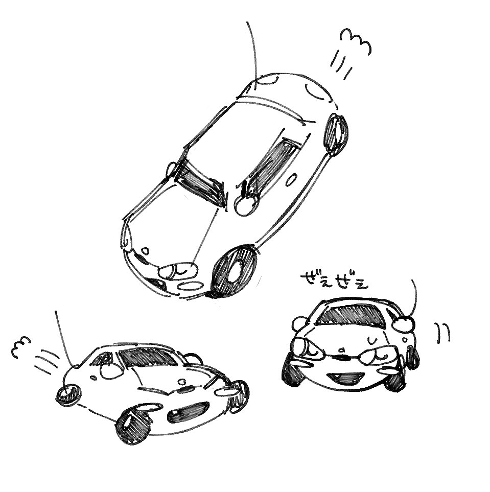 走り回るかぷたん