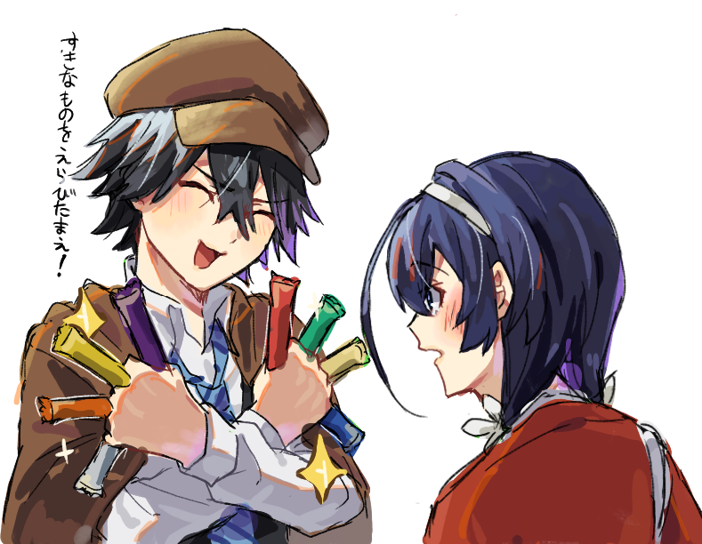 asada0301's tweet image. 乱歩お兄さんと鏡花ちゃん