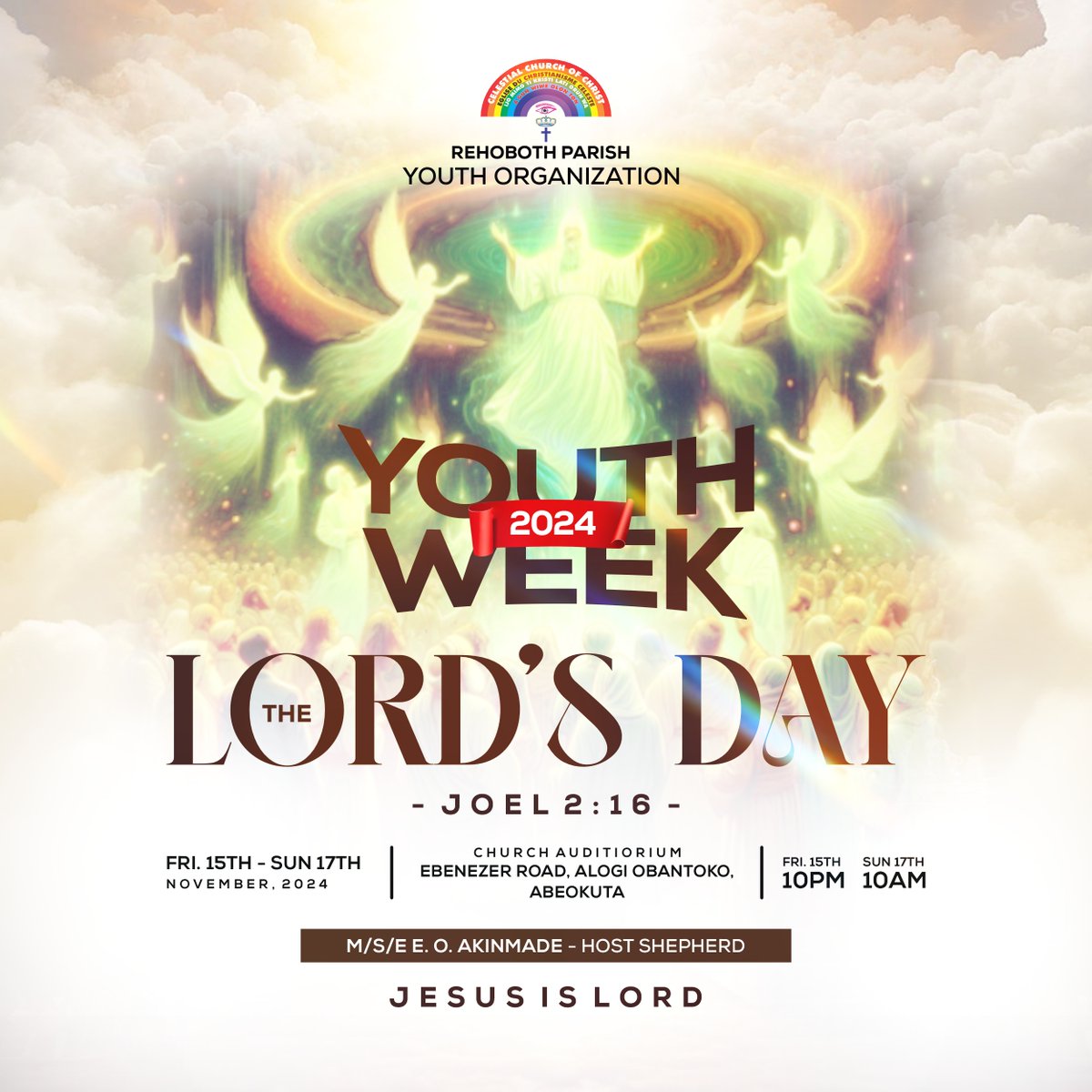NuelKr8tvty's tweet photo. Commissioned to design and print a rollup design for a church Youth Program tagged "The Lord's Day".
You should DM us now to get creative design and premium print.
#nuelkr8tvty #nkdesign #creativedesigner https://t.co/qEaixcwYsP