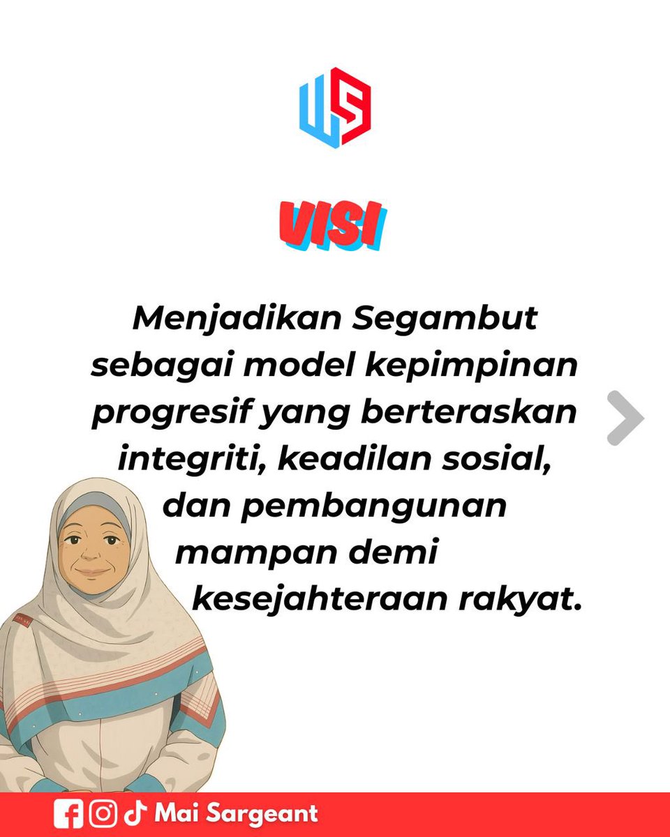 SargeantMai's tweet photo. Misi &amp; Visi Pasukan Wawasan Segambut

#wawasansegambut
#segambut4segambut
#kitasemuakeadilan
#teamdrmai https://t.co/Y5FGiKm462