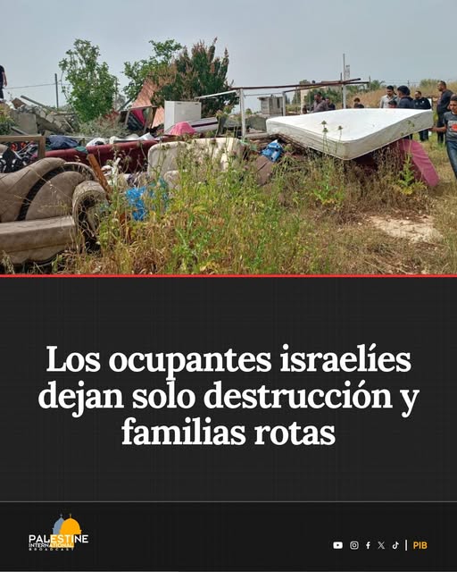 CanlerAlfredo's tweet image. Las  fuerzas de ocupación israelíes desalojan por la fuerza a una familia  palestina de su hogar en la aldea de #Faroun, al norte de #Cisjordania,  dejando solo escombros y otra familia destrozada.#Cuba🇨🇺 #UOCuba🇨🇺#OrgulloUO🇨🇺 #PalestinaLibre
