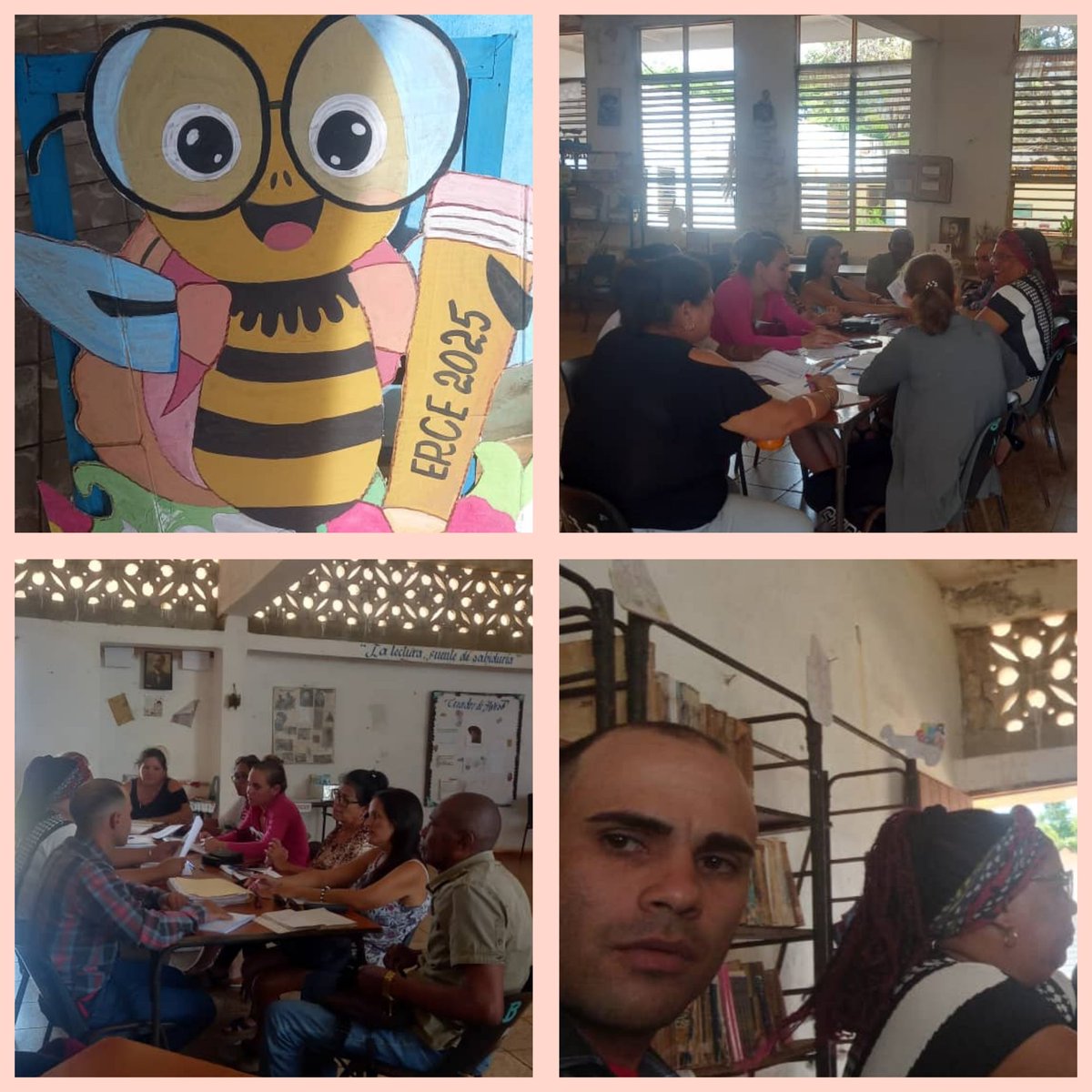 DireccionSierra's tweet photo. #PorCamagüeyTodo
#CubaMind
Se Realizó Reunión Metodológica con el nivel Educativo Primaria presidido por Rolando Torres Subdirector general de Educación dónde se evaluaron acciones organizativas para enfrentar el ERCE en 3er y 6to grado https://t.co/Ms5sSIutms